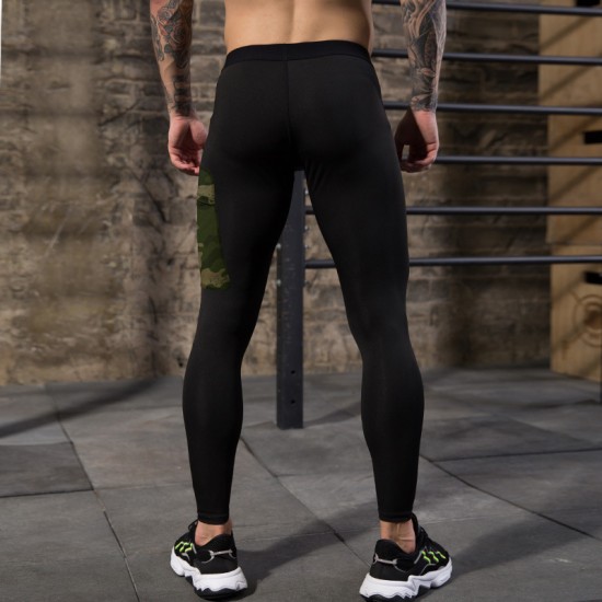 Men's fitness pants Camouflage Pocket PRO training Running Quick-drying High-elasticity Sports Casual Tight Pants 91303 Men's fitness pants Camouflage Pocket PRO training Running Quick-drying High-elasticity Sports Casual Tight Pants 91303