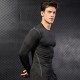 Men's Tight Training PRO Sports Fitness Running Long-sleeved Sweat-wicking Quick-Drying Clothes Long-sleeved Shirts T-shirt 1019