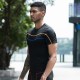 Men's PRO fitness short-sleeved reflective Running training Quick-drying Suit High-Elasticity Tight Suit Sports short-sleeved T-shirt 91209 Men's PRO fitness short-sleeved reflective Running training Quick-drying Suit High-Elasticity Tight Suit Sports short-sleeved T-shirt 91209