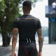 Men's PRO fitness short-sleeved reflective Running training Quick-drying Suit High-Elasticity Tight Suit Sports short-sleeved T-shirt 91209 Men's PRO fitness short-sleeved reflective Running training Quick-drying Suit High-Elasticity Tight Suit Sports short-sleeved T-shirt 91209