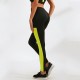 Women's yoga long pants, side pocket fitness running elastic tight amazon quick-drying sweat-wicking long pants 2088