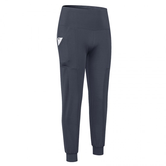 Women's sports long pants, high-waisted yoga, loose and casual training, quick-drying, elastic fitness, running, tight-fitting pants 02320 Women's sports long pants, high-waisted yoga, loose and casual training, quick-drying, elastic fitness, running, tight-fitting pants 02320