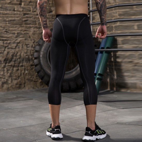 Men's tight PRO capri pants, sports and fitness running shorts, cross-border Amazon quick-drying Capri pants, 1050 Men's tight PRO capri pants, sports and fitness running shorts, cross-border Amazon quick-drying Capri pants, 1050