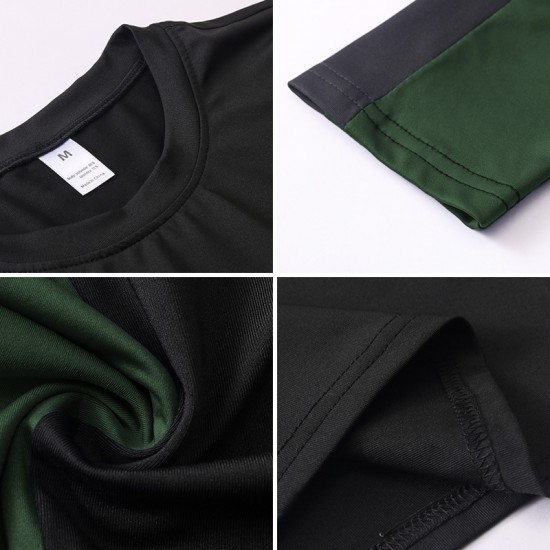 Men's PRO Fitness Quick-drying long-sleeved sports running fitness Wear High-elasticity Sweat-wicking Training Tight-fitting T-shirt 01508 Men's PRO Fitness Quick-drying long-sleeved sports running fitness Wear High-elasticity Sweat-wicking Training Tight-fitting T-shirt 01508