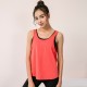 Women's loose sports vest, running yoga top, smocks, fitness quick-drying breathable training suit vest 02105 Women's loose sports vest, running yoga top, smocks, fitness quick-drying breathable training suit vest 02105