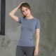 Women's Tight PRO sports fitness Yoga Training Running Sweat-wicking Quick-drying short-sleeved T-shirt Elastic Clothing 2013 Women's Tight PRO sports fitness Yoga Training Running Sweat-wicking Quick-drying short-sleeved T-shirt Elastic Clothing 2013