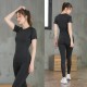 Women's Tight PRO sports fitness Yoga Training Running Sweat-wicking Quick-drying short-sleeved T-shirt Elastic Clothing 2013 Women's Tight PRO sports fitness Yoga Training Running Sweat-wicking Quick-drying short-sleeved T-shirt Elastic Clothing 2013