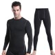 Men's Tight training Suit PRO Sports and Fitness Set Sweat-wicking quick-drying clothes Long sleeves + long pants 1019+1020 Men's Tight training Suit PRO Sports and Fitness Set Sweat-wicking quick-drying clothes Long sleeves + long pants 1019+1020