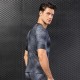 Men's 3d Three-dimensional Printing Fitness Running Training Short Sleeve Amazon Tight Elastic Sweat-wicking Quick-drying 4023 Men's 3d Three-dimensional Printing Fitness Running Training Short Sleeve Amazon Tight Elastic Sweat-wicking Quick-drying 4023