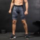 Men's 3d Printing Training Fitness Running Pants Amazon Stretch Tight Quick-drying Shorts 4005