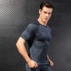 Men's 3d Three-dimensional Printing Fitness Running Training Short Sleeve Amazon Tight Elastic Sweat-wicking Quick-drying 4023 Men's 3d Three-dimensional Printing Fitness Running Training Short Sleeve Amazon Tight Elastic Sweat-wicking Quick-drying 4023