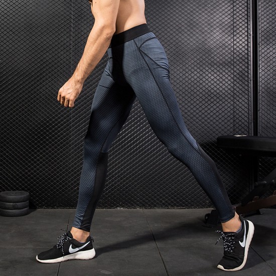Men's 3D Printed PRO Fitness Running training amazon Quick-drying Stretch Tight Pants 4010 Men's 3D Printed PRO Fitness Running training amazon Quick-drying Stretch Tight Pants 4010
