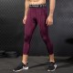Men's Pro Cropped Pants Fitness Running Training Tights Quick-drying Sweat-wicking Breathable Stretch Cropped Pants 1051 Men's Pro Cropped Pants Fitness Running Training Tights Quick-drying Sweat-wicking Breathable Stretch Cropped Pants 1051