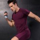 Men's Pro Tight Short-sleeved Fitness Sports Running Training Clothing Elastic Quick-drying Clothes Short-sleeved T-shirt Clothes 1053 Men's Pro Tight Short-sleeved Fitness Sports Running Training Clothing Elastic Quick-drying Clothes Short-sleeved T-shirt Clothes 1053