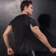 3rd Generation Men's PRO Tight-fitting Sports Fitness Running Elastic Sweat-wicking Quick-Drying Clothes Short-sleeved T-shirt 1033 3rd Generation Men's PRO Tight-fitting Sports Fitness Running Elastic Sweat-wicking Quick-Drying Clothes Short-sleeved T-shirt 1033