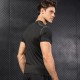 Men's Tight Training Fitness Clothing Running Short-sleeved Sportswear Amazon Stretch Quick-drying Clothes T-shirt 1003 Men's Tight Training Fitness Clothing Running Short-sleeved Sportswear Amazon Stretch Quick-drying Clothes T-shirt 1003