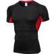 Men's PRO Fitness Exercise Running Training short-sleeved sweat-wicking Quick-drying Breathable Elastic Tight Suit B0008 Men's PRO Fitness Exercise Running Training short-sleeved sweat-wicking Quick-drying Breathable Elastic Tight Suit B0008