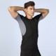 Men's PRO Fitness Exercise Running Training short-sleeved sweat-wicking Quick-drying Breathable Elastic Tight Suit B0008 Men's PRO Fitness Exercise Running Training short-sleeved sweat-wicking Quick-drying Breathable Elastic Tight Suit B0008