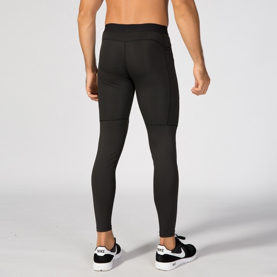 Men's Zipper Pocket Fitness Trousers Pro Sports Running Training Sweat-wicking Quick-drying High-elastic Tights 1070 Men's Zipper Pocket Fitness Trousers Pro Sports Running Training Sweat-wicking Quick-drying High-elastic Tights 1070