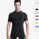 Men's Tight Training PRO Short-sleeved Fitness T-shirt Elastic Sweat-wicking Quick-Drying Compression Shirt 1008 Men's Tight Training PRO Short-sleeved Fitness T-shirt Elastic Sweat-wicking Quick-Drying Compression Shirt 1008
