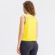 Women's sports vest, sleeveless breathable running quick-drying top, loose casual yoga wear 02115