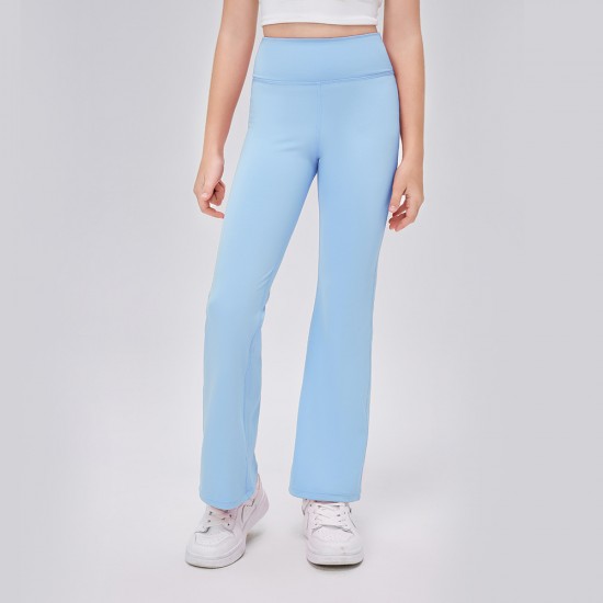 Children's yoga pants, flared pants, quick-drying breathable fitness and running pants, girls' sports and casual pants 53322 Children's yoga pants, flared pants, quick-drying breathable fitness and running pants, girls' sports and casual pants 53322
