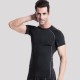 Men's Tight-fitting PRO fitness exercise running training wear, short-sleeved T-shirt, elastic quick-drying shirt, short-sleeved shirt 1018 Men's Tight-fitting PRO fitness exercise running training wear, short-sleeved T-shirt, elastic quick-drying shirt, short-sleeved shirt 1018