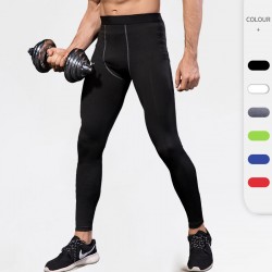 Men's Tight training Pants PRO Sports Fitness Running Pants Sweat-wicking Quick-drying Pants 1020