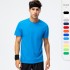 Men's and women's pure cotton loose T-shirt, advertising shirt with LOGO printed, event wear, team wear, sports short-sleeved D15008