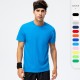 Men's and women's pure cotton loose T-shirt, advertising shirt with LOGO printed, event wear, team wear, sports short-sleeved D15008 Men's and women's pure cotton loose T-shirt, advertising shirt with LOGO printed, event wear, team wear, sports short-sleeved D15008