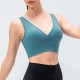 Women's yoga sports bra brocade, double-sided nude, shock-absorbing, running, high-elasticity, tight, training and fitness underwear 02721 Women's yoga sports bra brocade, double-sided nude, shock-absorbing, running, high-elasticity, tight, training and fitness underwear 02721