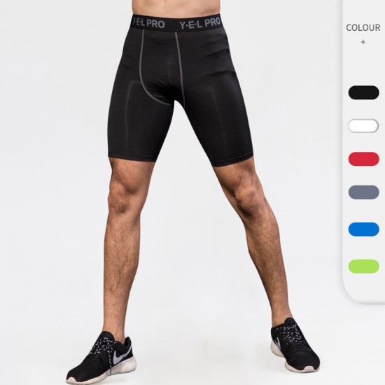 Cross-border Amazon Men's Sports PRO Fitness Running Tight Training Shorts Quick-Drying Shorts 1034 Cross-border Amazon Men's Sports PRO Fitness Running Tight Training Shorts Quick-Drying Shorts 1034