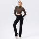 European and American yoga wear, women's high-waisted stand-up collar, zipped long-sleeved yoga coat, tight, slimming, high-elasticity sports and fitness wear European and American yoga wear, women's high-waisted stand-up collar, zipped long-sleeved yoga coat, tight, slimming, high-elasticity sports and fitness wear