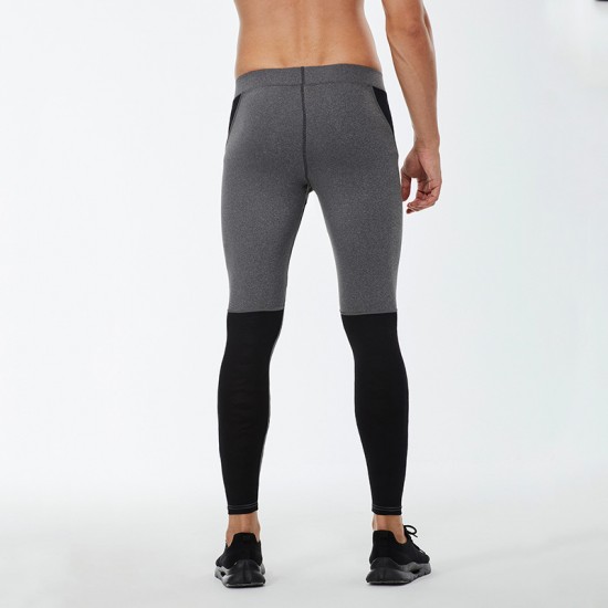 PRO Autumn and Winter men's tight Pants, sports running training camouflage pants, Quick-drying high-elasticity fitness pants 91312