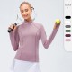 Women's Autumn And Winter Yoga Long Sleeve Fitness Clothing Slim Running T-shirt Jacket Quick-drying Sports Sweater 12521 Women's Autumn And Winter Yoga Long Sleeve Fitness Clothing Slim Running T-shirt Jacket Quick-drying Sports Sweater 12521