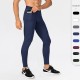 Men's Zipper Pocket Fitness Trousers Pro Sports Running Training Sweat-wicking Quick-drying High-elastic Tights 1070 Men's Zipper Pocket Fitness Trousers Pro Sports Running Training Sweat-wicking Quick-drying High-elastic Tights 1070