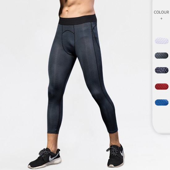 Men's PRO capri Pants 3D Printed Fitness, sports, running, wish Quick-drying Stretch Tight Capri Pants 4020 Men's PRO capri Pants 3D Printed Fitness, sports, running, wish Quick-drying Stretch Tight Capri Pants 4020