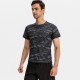 Men's sports loose T-shirt, outdoor training gym running camouflage quick-drying breathable short-sleeved top 01214