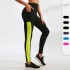 Women's yoga long pants, side pocket fitness running elastic tight amazon quick-drying sweat-wicking long pants 2088