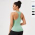European And American Sports Vest Women's Tight I-back Yoga Clothing Quick-drying Sweat-wicking Breathable Running Fitness Clothing 42154
