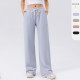 European And American Autumn And Winter Wide Leg Sports Pants Women's High Waist Loose Outdoor Running Fitness Pants Solid Color Leisure Sports Pants European And American Autumn And Winter Wide Leg Sports Pants Women's High Waist Loose Outdoor Running Fitness Pants Solid Color Leisure Sports Pants