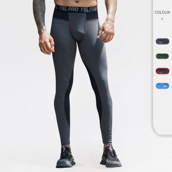 Men's PRO Skinny pants, Outdoor fitness quick-drying training pants, High-elasticity mesh breathable sports long pants 91305 Men's PRO Skinny pants, Outdoor fitness quick-drying training pants, High-elasticity mesh breathable sports long pants 91305