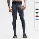 Men's PRO Skinny pants, Outdoor fitness quick-drying training pants, High-elasticity mesh breathable sports long pants 91305 Men's PRO Skinny pants, Outdoor fitness quick-drying training pants, High-elasticity mesh breathable sports long pants 91305