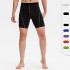 Men's PRO Sports Fitness Running Tight Training Shorts Stretch Quick-Drying Sweat-wicking Shorts Tight Pants 1024