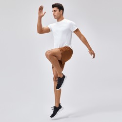 Men's Summer Fitness Shorts Nylon Breathable Quick-drying Running Training Pants Loose Sports Leisure Shorts 41423