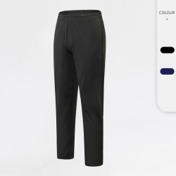 Men's sports loose long pants training running casual pants with zipper breathable quick-drying sweat-wicking fitness pants 1090