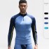 Men's autumn and winter fitness wear, long-sleeved PRO, tight height and elastic sportswear, camouflage, running training, quick-drying clothes 91504