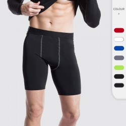 Men's tight PRO shorts are selling well in sports, fitness and running. High-elasticity, quick-drying and compression shorts suit 1004