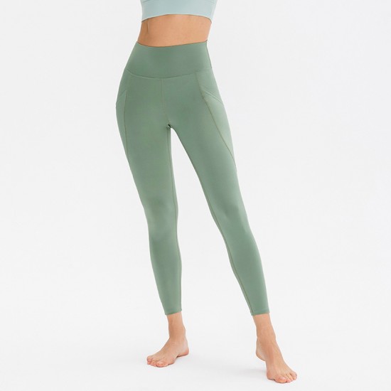 Women's high-waisted and hip-lifting yoga long pants, tight height and elasticity running sports pants, quick-drying training fitness pants 12347 Women's high-waisted and hip-lifting yoga long pants, tight height and elasticity running sports pants, quick-drying training fitness pants 12347