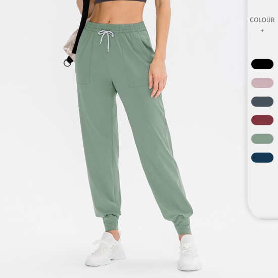 New loose yoga long pants, women's elastic, casual sports, elastic corset pants, quick-drying running and fitness pants 12362 New loose yoga long pants, women's elastic, casual sports, elastic corset pants, quick-drying running and fitness pants 12362